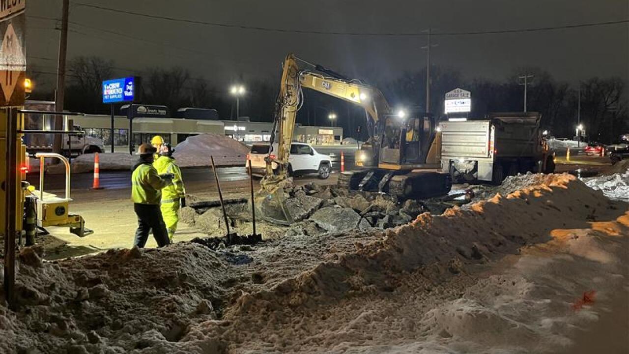 Water main break 28th eastern and union