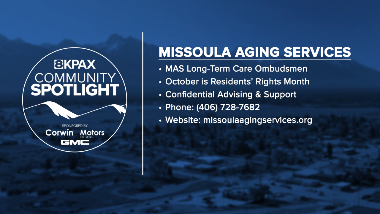 Community Spotlight Missoula Aging Services GFX
