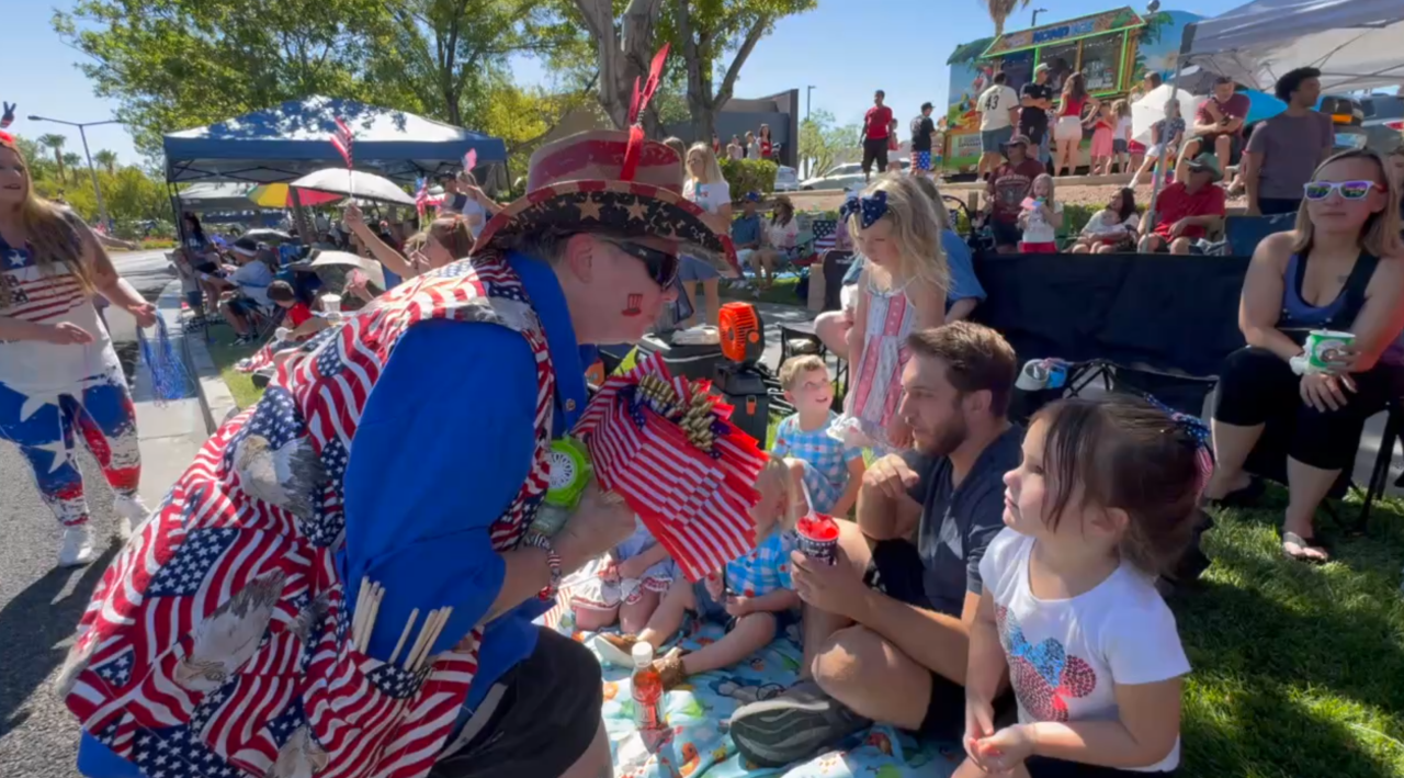 Summerlin Patriotic Parade draws thousands for Independence Day
