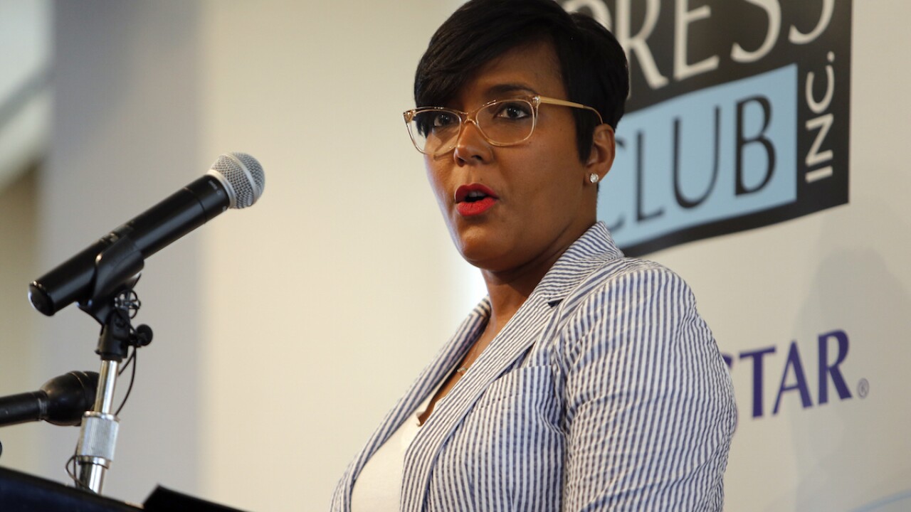 Atlanta mayor tests positive for COVID-19, she announced on Twitter