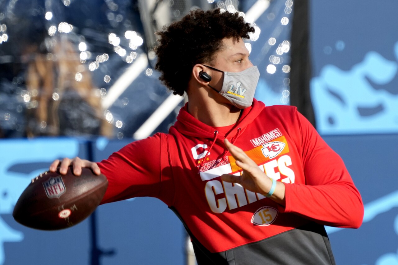 super bowl lv-Chiefs Buccaneers Super Bowl Football- ap photo