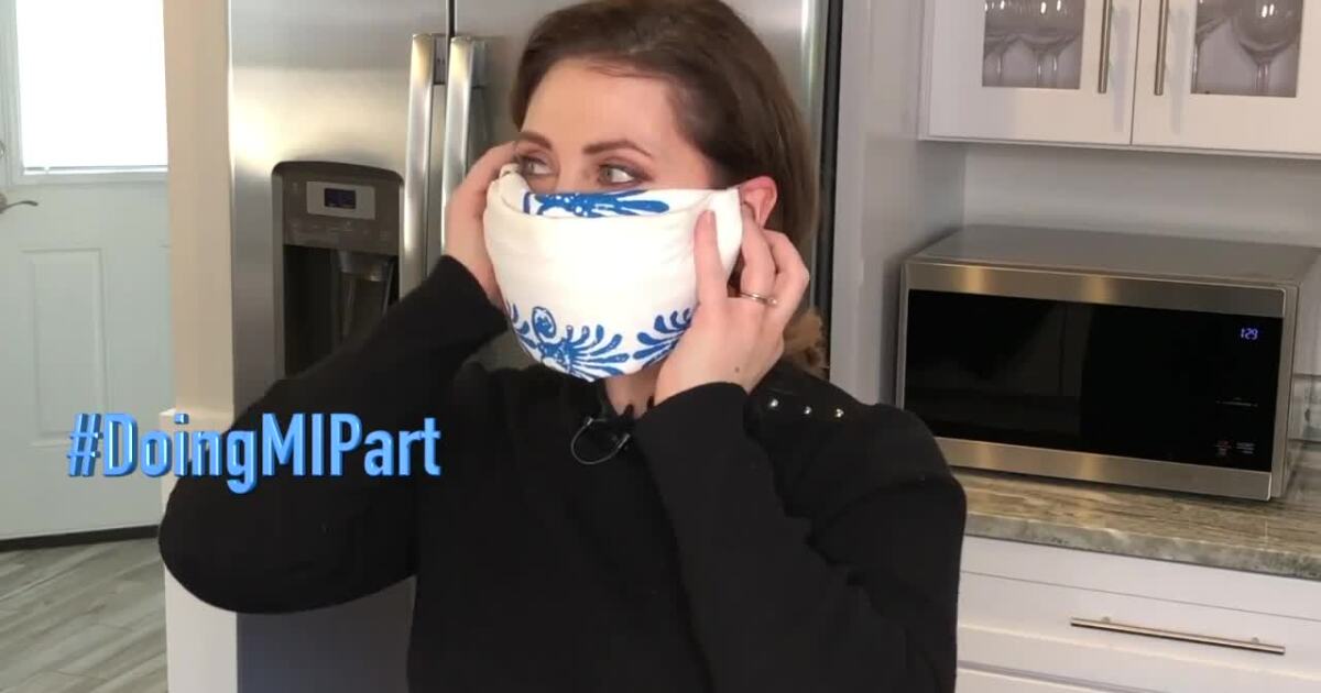 How To Make A Cdc Recommended Cloth Face Mask Without A Sewing