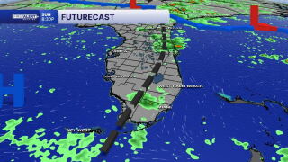 Sunday afternoon storms 