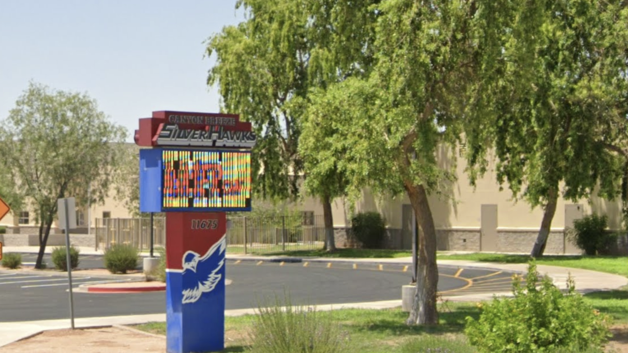14yearold boy found with gun at Avondale's Canyon Breeze Elementary