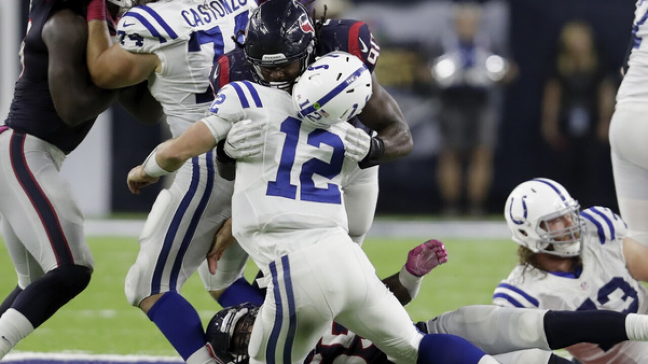 PHOTOS: Colts lose at Houston in overtime