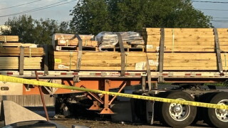 I37 gas station crash up river road
