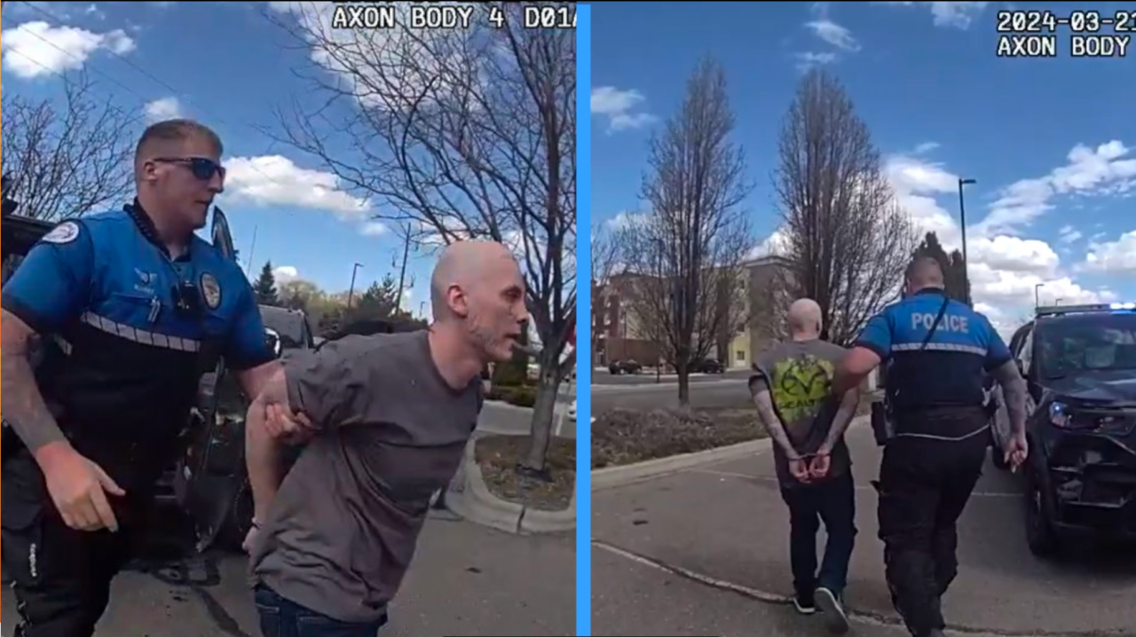 TFD Bodycam of Skylar Meade arrest