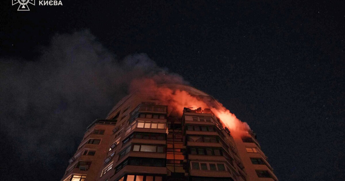 Russia rains missiles, drones on Ukraine ahead of key peace negotiations