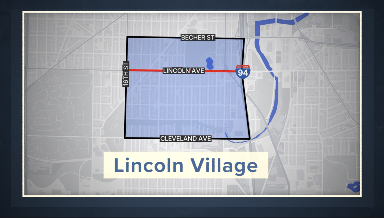 Lincoln Village Map