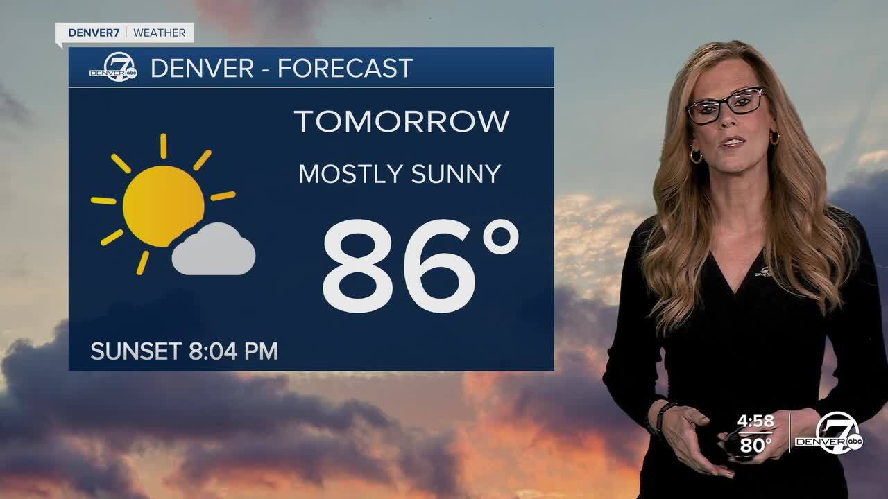 Monday forecast