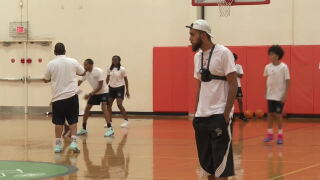 Marquis Godwin Next Season Haunted Hoops camp