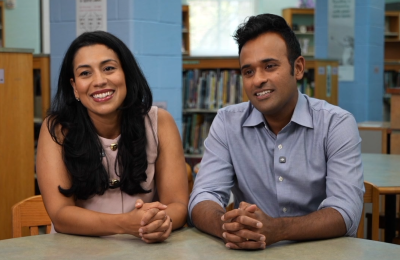 Vivek and Apoorva Ramaswamy