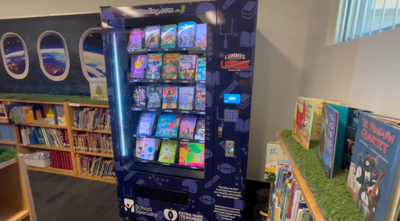 William Lummis Elementary School gets new library funded by College Football Playoff Foundation