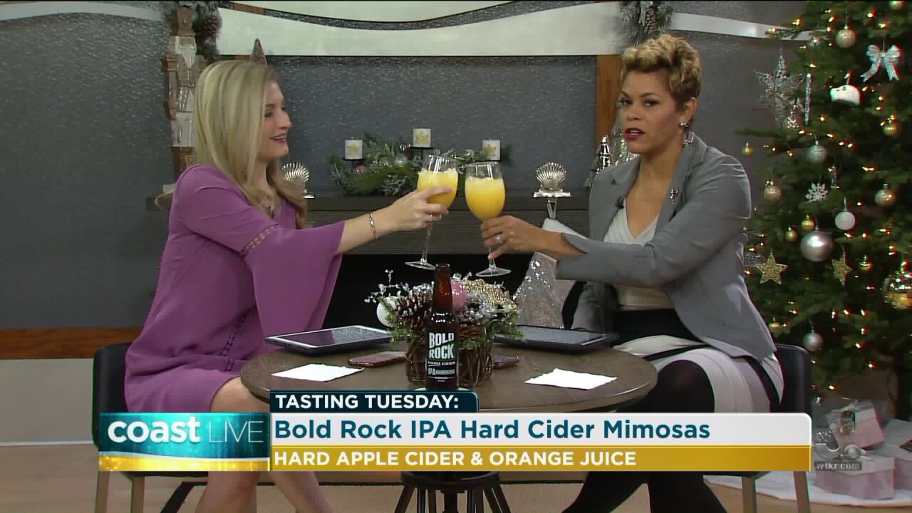 Toasting Tuesday with Bold Rock IPA Hard Cider Mimosas on Coast Live