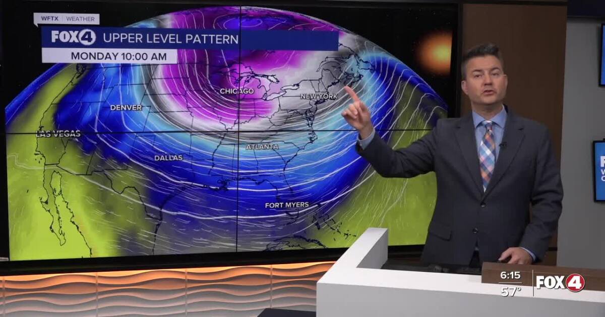 FORECAST: Staying warm today, strong cold front to arrive Thursday