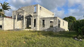 Unfinished construction site WPB 