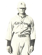John "Button" Salmon was a two sport star at Arizona