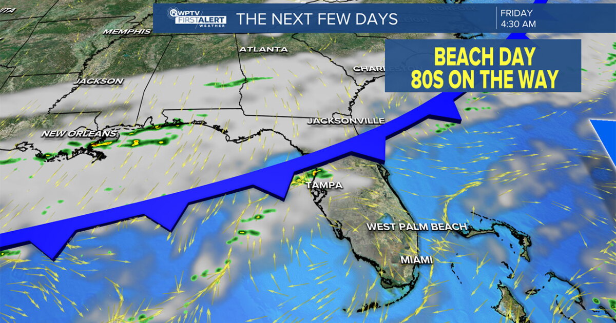 FORECAST: Warm and humid today, but a cold front on the way tonight