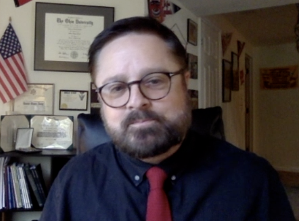 Jeffrey Blevins, chair of University of Cincinnati's Department of Journalism