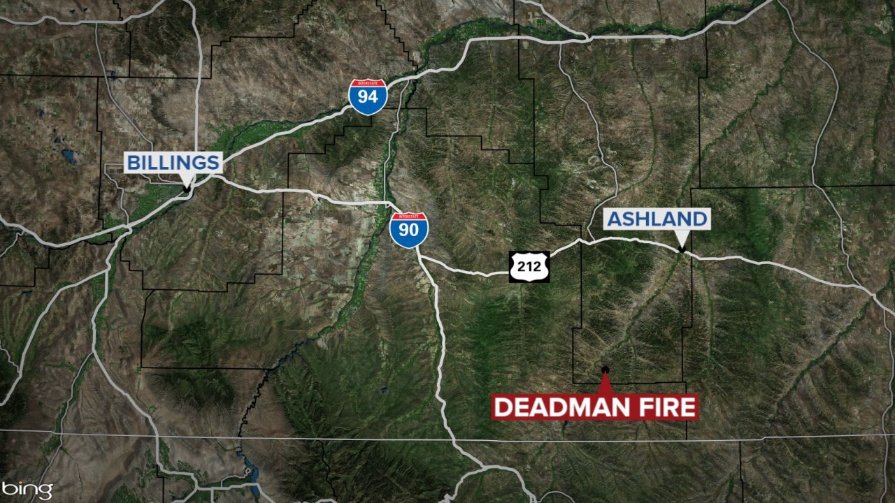 Deadman Fire Map