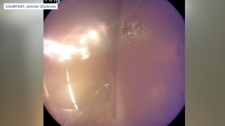 Fire from Ring Doorbell