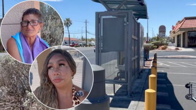 East Las Vegas locals dealing with extreme heat
