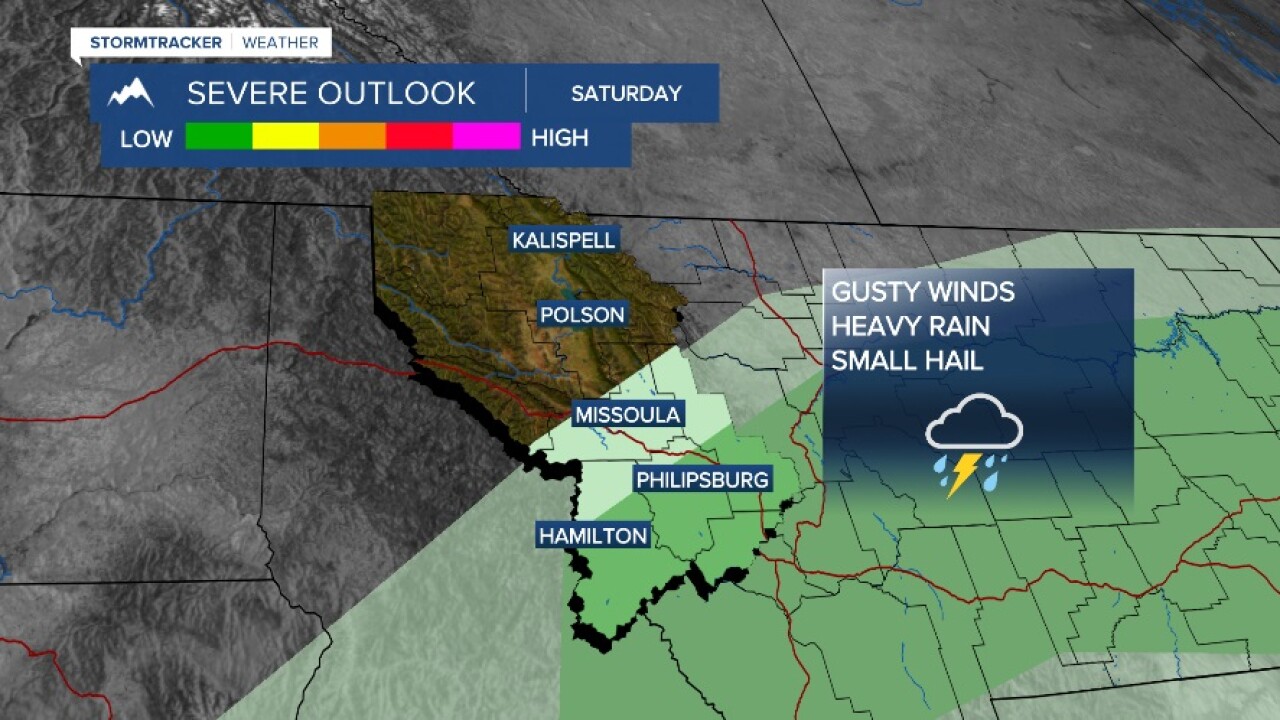 Storms Saturday