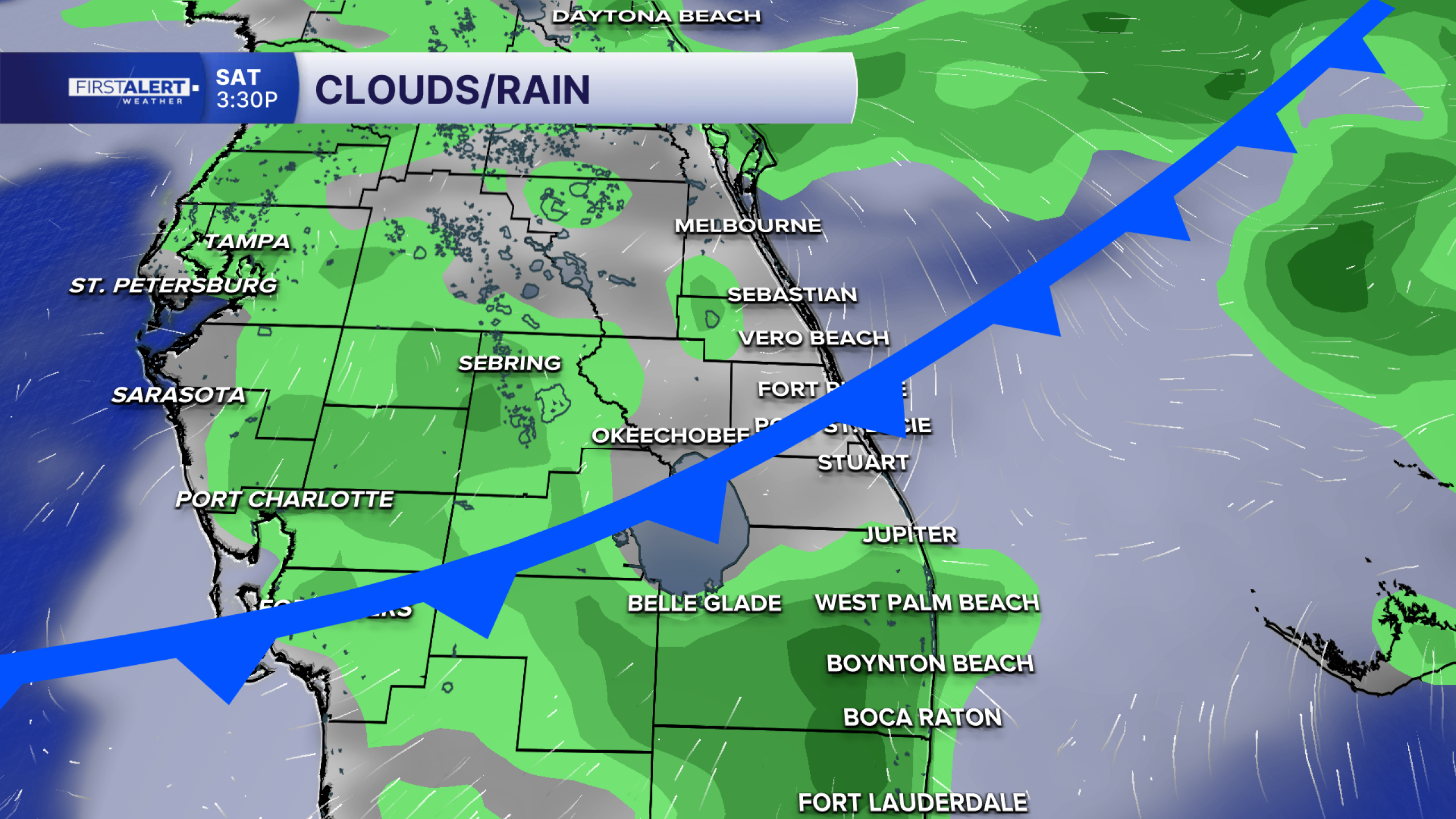 FORECAST: Warmer temps with increasing rain chances