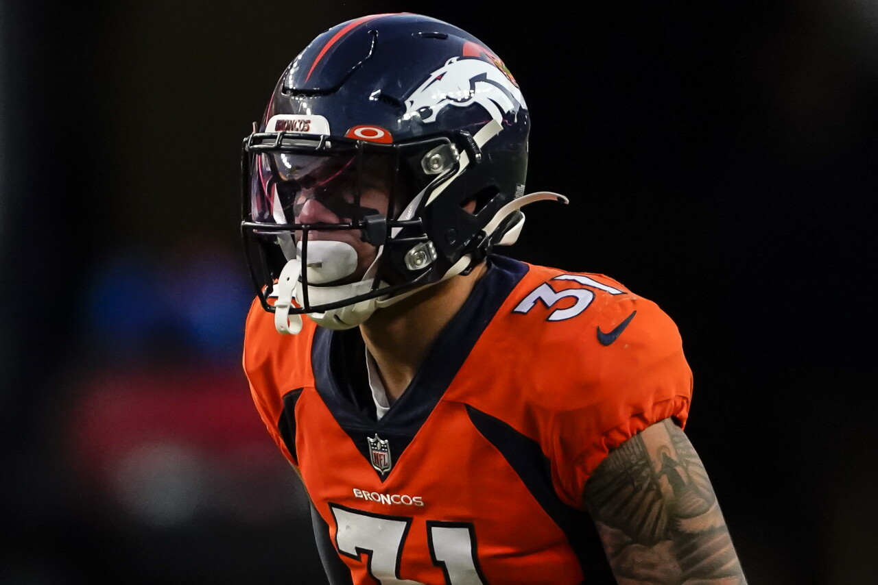Denver Broncos safety Justin Simmons in 2020