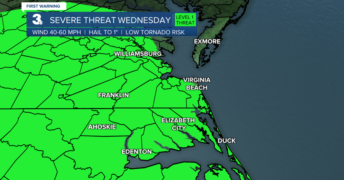 First Warning Forecast: Severe storm threat late Wednesday to Thursday