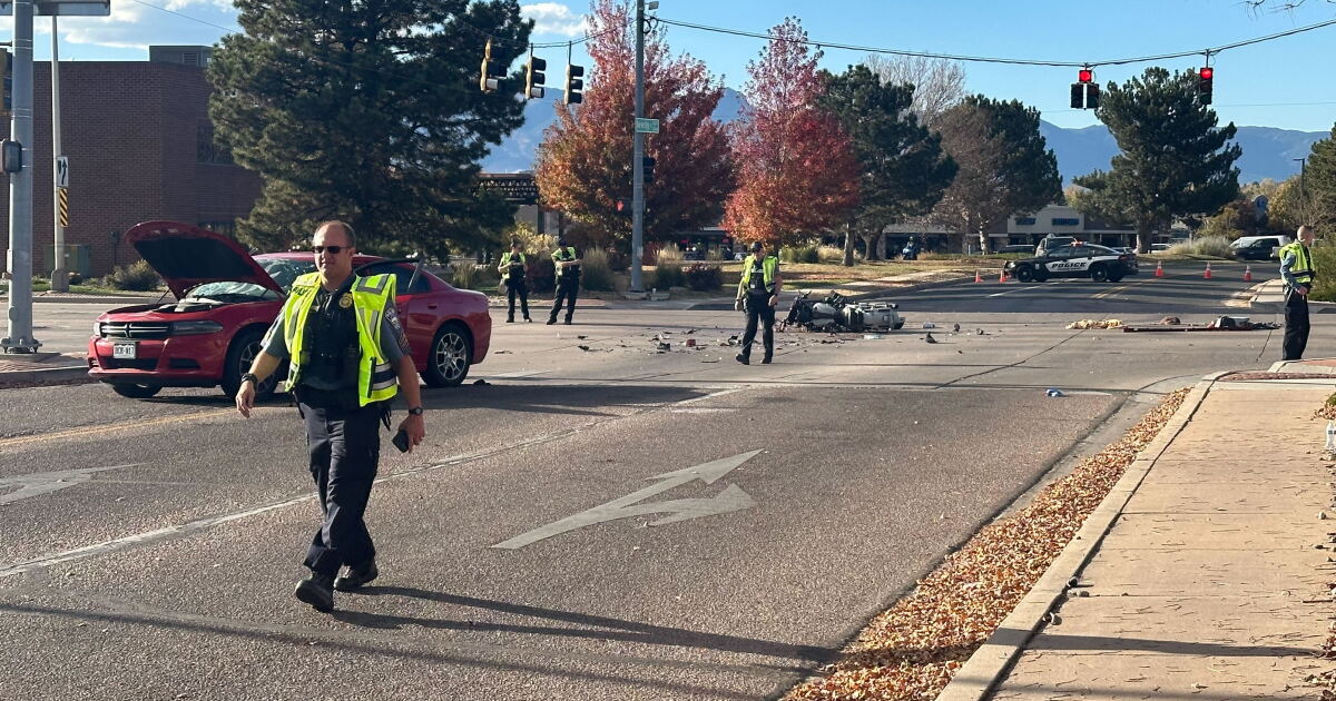 Austin Bluffs Parkway open following an accident Thursday, CSPD investigating - Vimarsana News