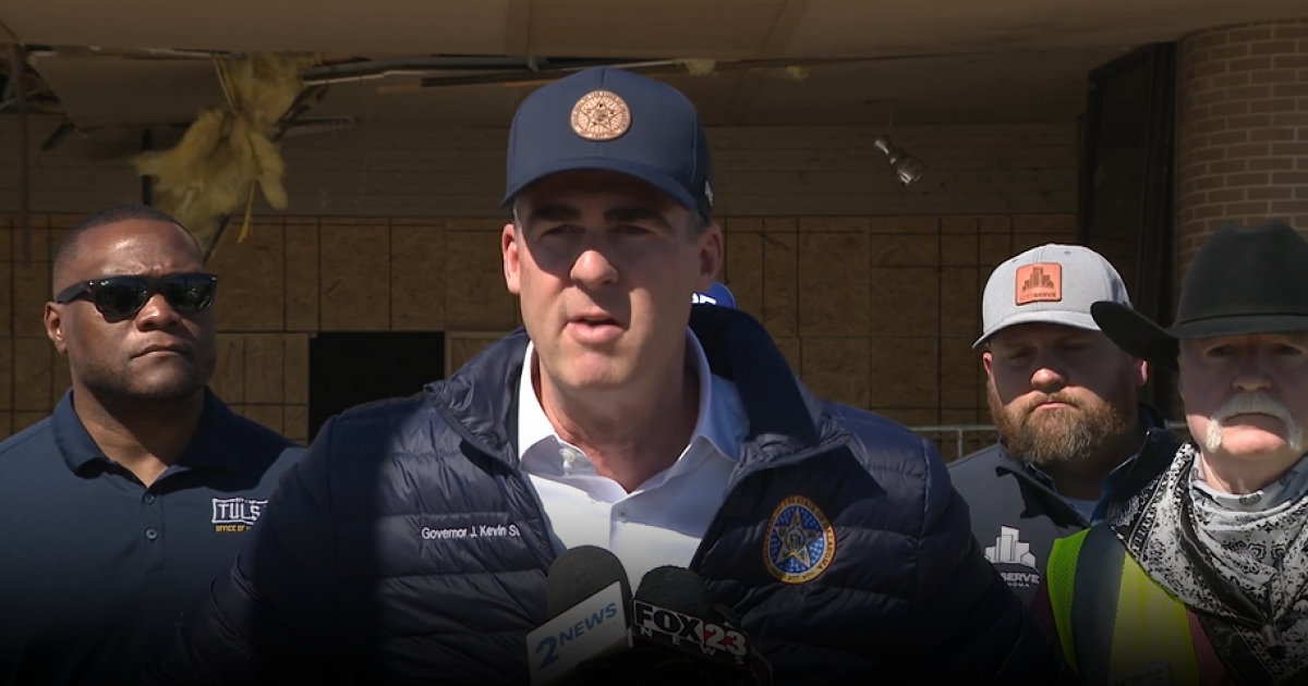 Governor Kevin Stitt, Mayor Nichols discuss damage and recovery in north Tulsa