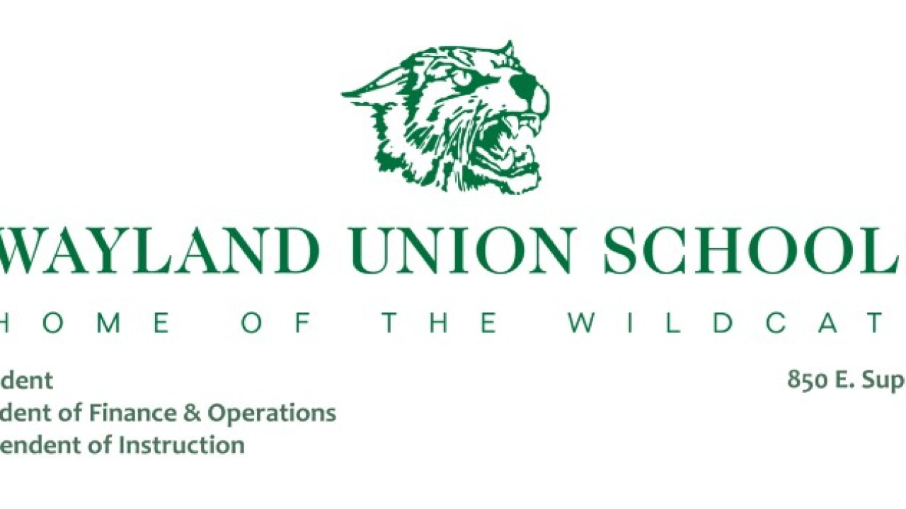 Wayland Union High School starting 2 weeks of virtual learning Monday