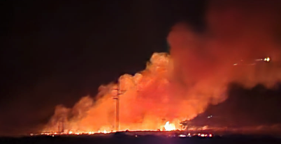 Parachute Police Department_wildfire July 25 2023