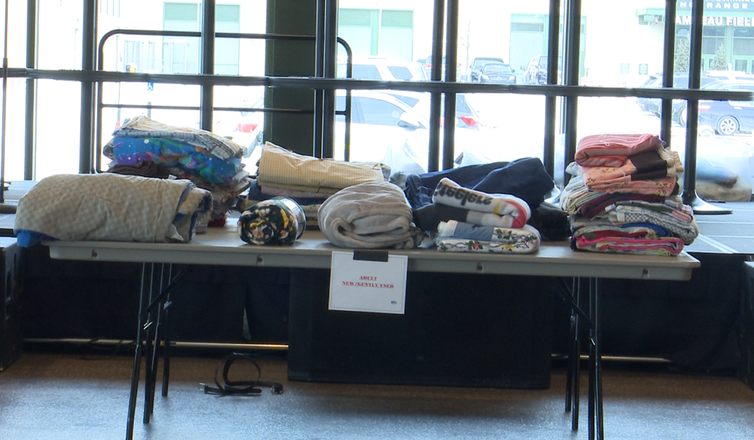 Blanket Blitz: Community comes together to help people stay warm this winter