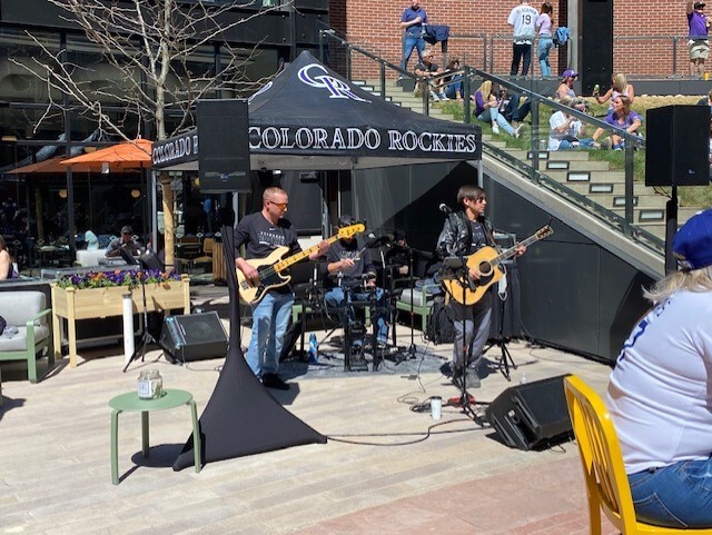 Live band at McGregor Square