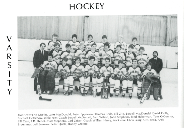 University School of Milwaukee Ice Hockey Team