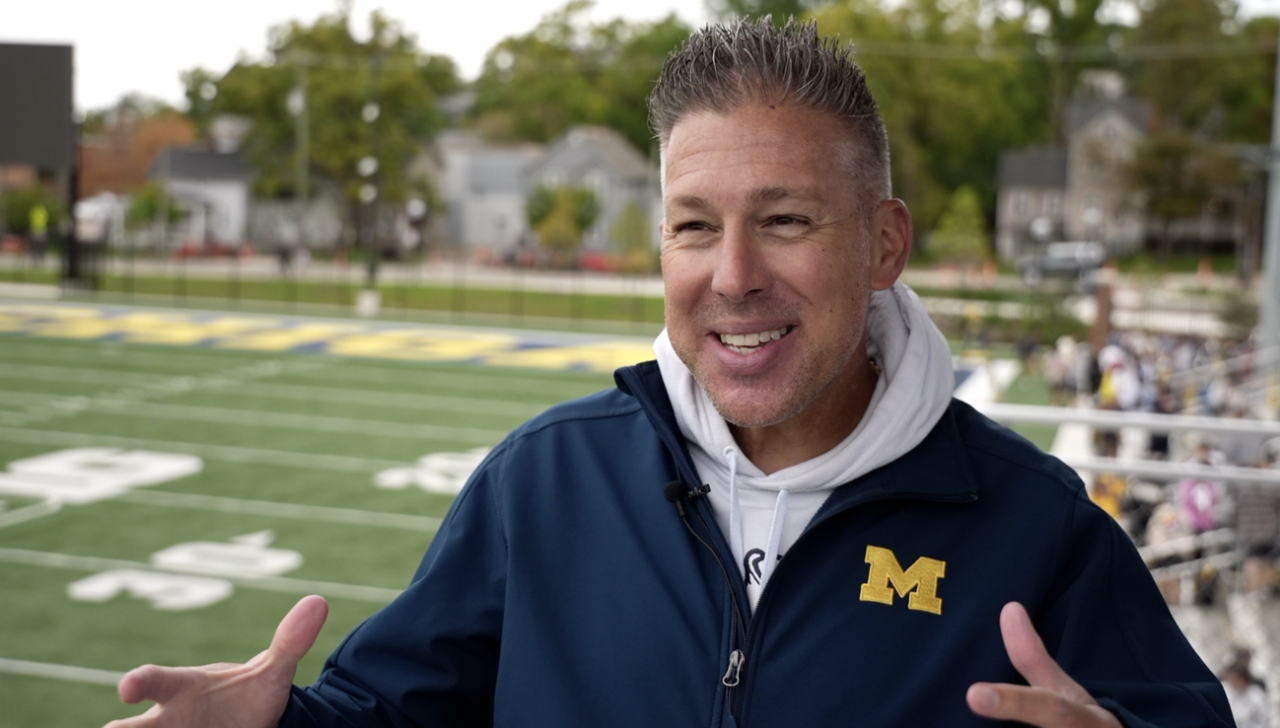 Dr. John Pasquale, Director of the Michigan Marching and Athletic Bands