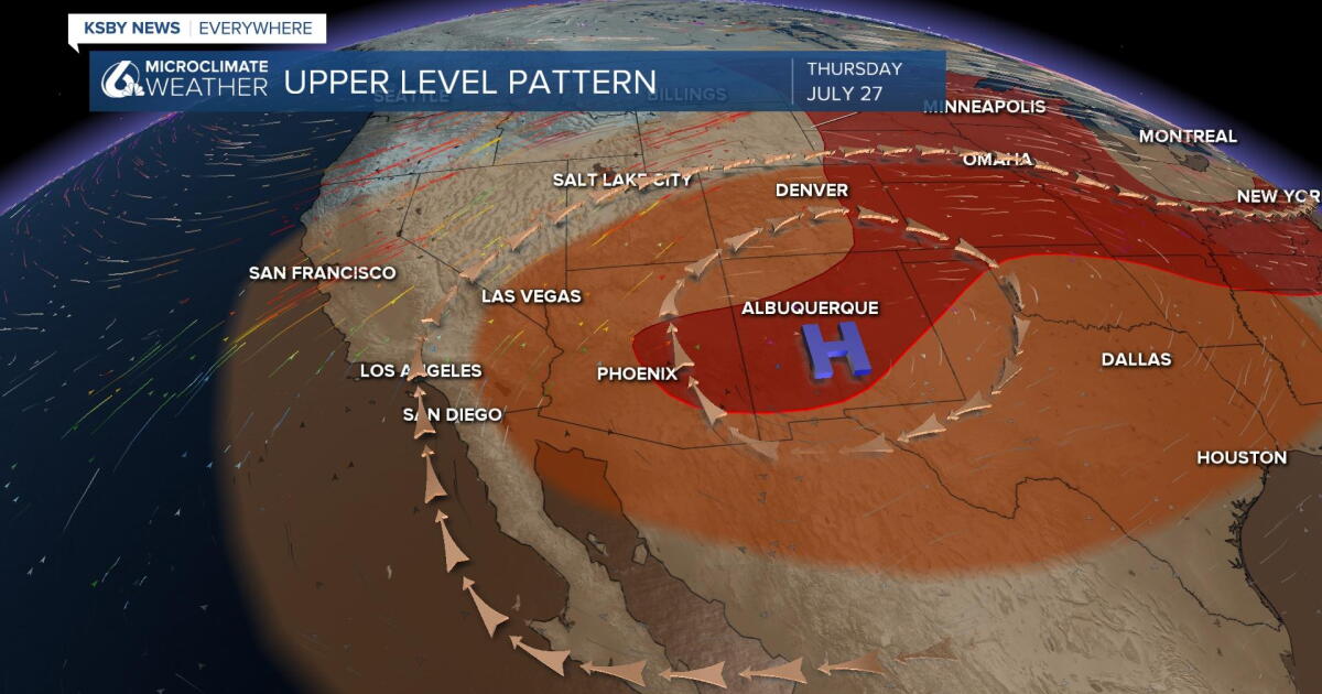 Heat lingers through the weekend before cooling significantly next week