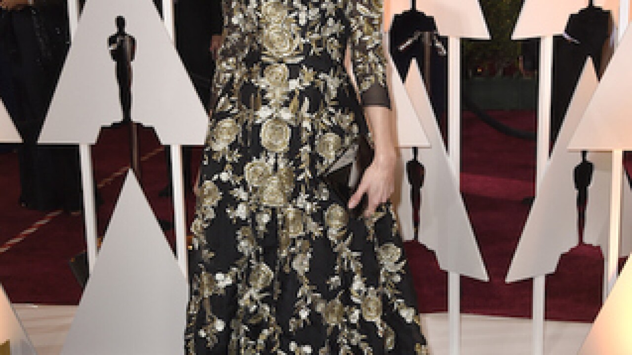 Oscars 2015: On the red carpet