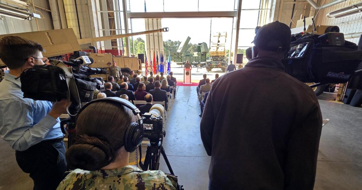 Military leaders gather at Fort Story to highlight Golden Dome