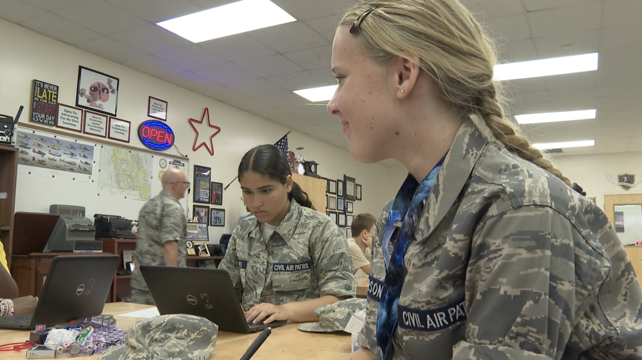 Air Force Civil Air Patrol cadet program in St. Petersburg, Fla