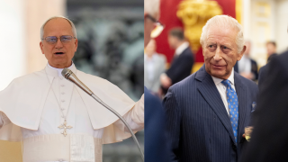 Pope Leo and King Charles III