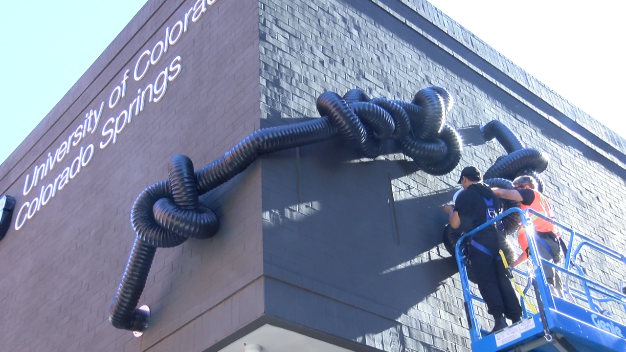 Betwixt: Art on the Streets installation