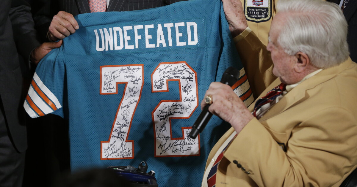 Former Dolphins coach Don Shula dies at 90