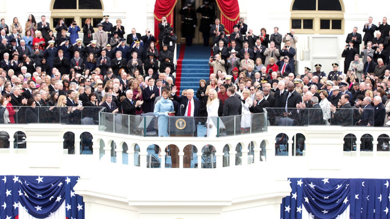 Coverage of Inauguration Day in Washington, D.C.