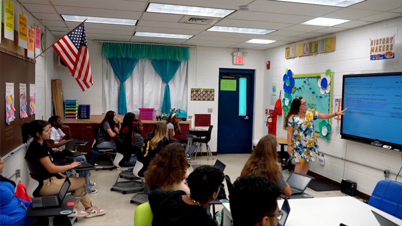 Students in the new CDA class