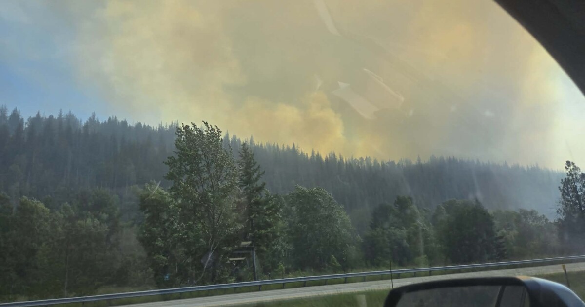News Gold Run Fire in Shoshone County burns 50 acres, prompts evacuations KIVI Staff