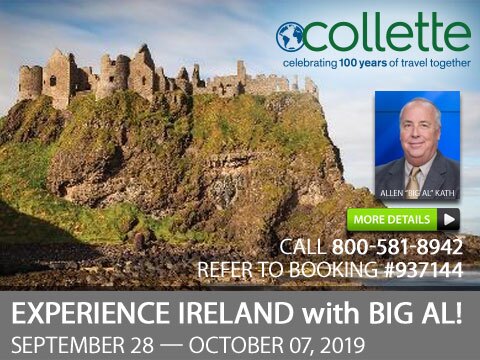 Experience Ireland with Allen "Big Al" Kath and Collette Travel