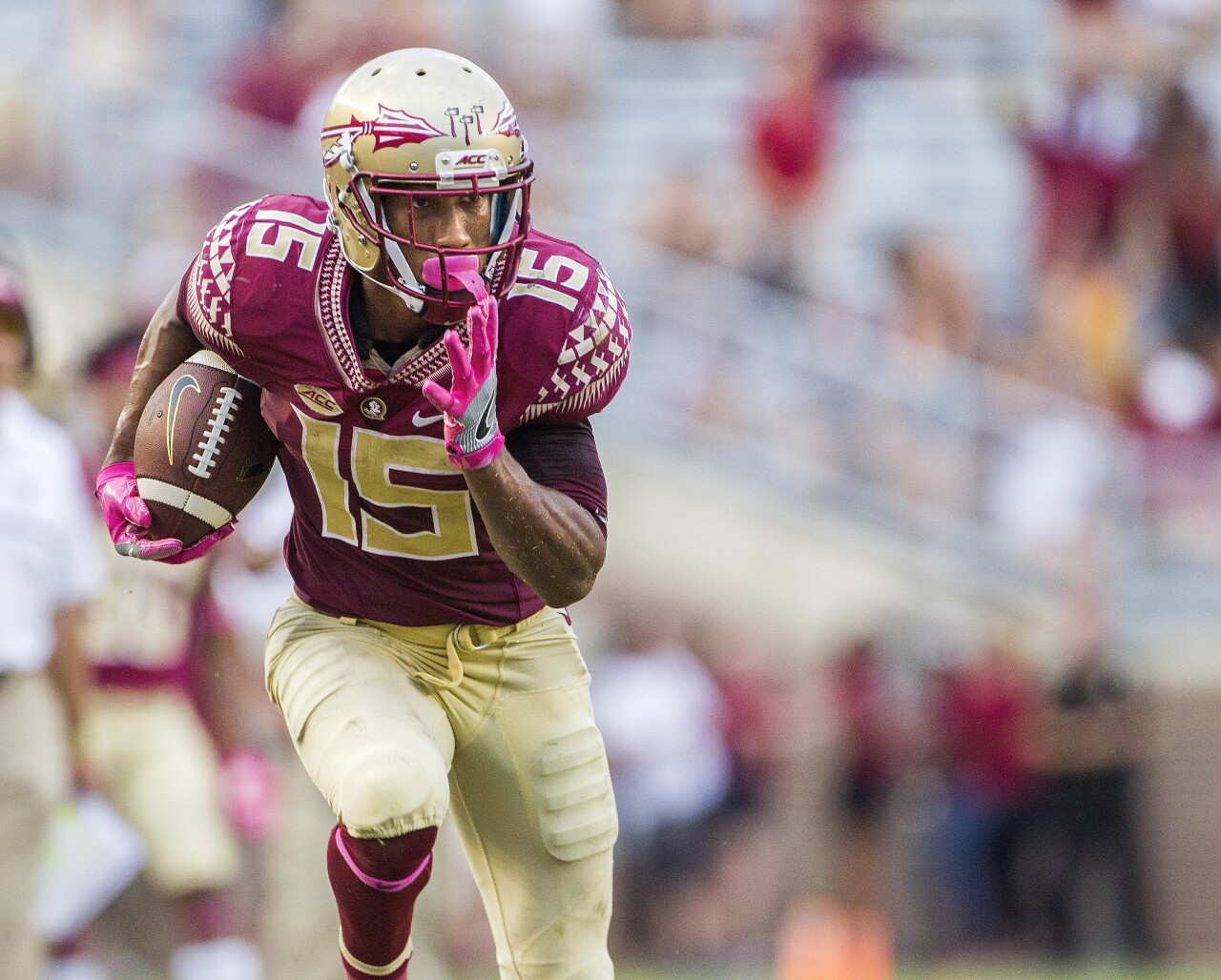 Florida State Seminoles receiver Travis Rudolph in 2016
